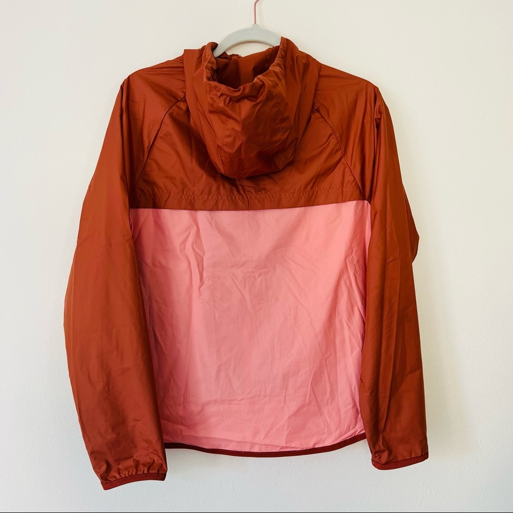 Nike sportswear Hooded Windbreaker dusty peach zip jacket - Picture 6 of 9